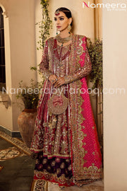 Pakistani Bridal Frock Lehnga 2021  Dress Look