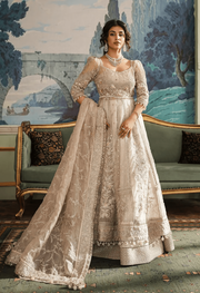 Pakistani Bridal Frock and Silk Lehenga Walima Dress