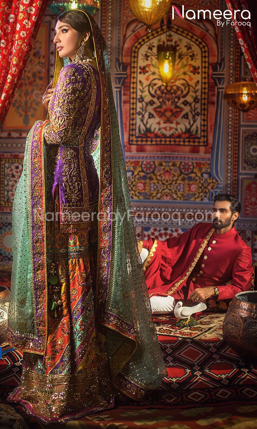 Pakistani Bridal Gharara Online