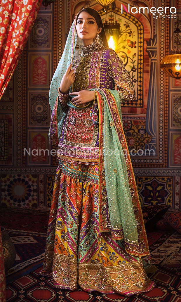Pakistani Bridal Gharara