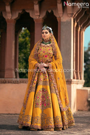 Pakistani Bridal Gown Dress