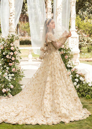 Pakistani Bridal Gown Lehenga with Dupatta Dress