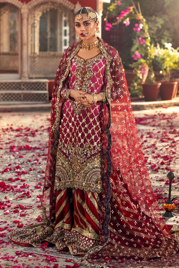 Pakistani Bridal Heavy Lehnga Wear