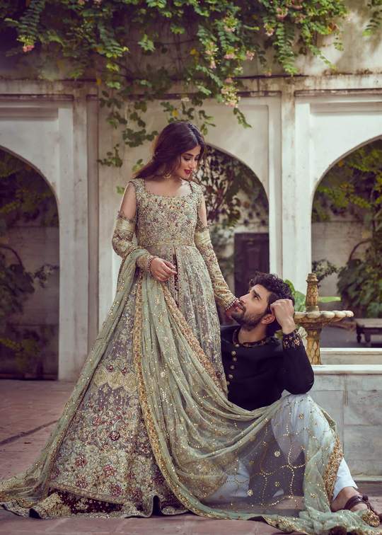 Pakistani Bridal Heavy Wedding Outfit 