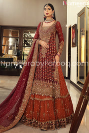 Pakistani Bridal Lehenga 2021 with Embroidery 