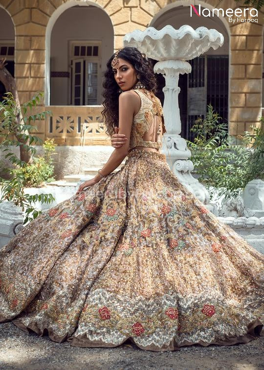 Pakistani Bridal Lehenga Choli