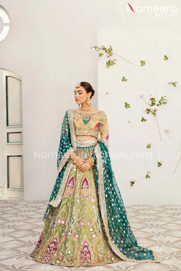 Pakistani Bridal Lehenga Choli