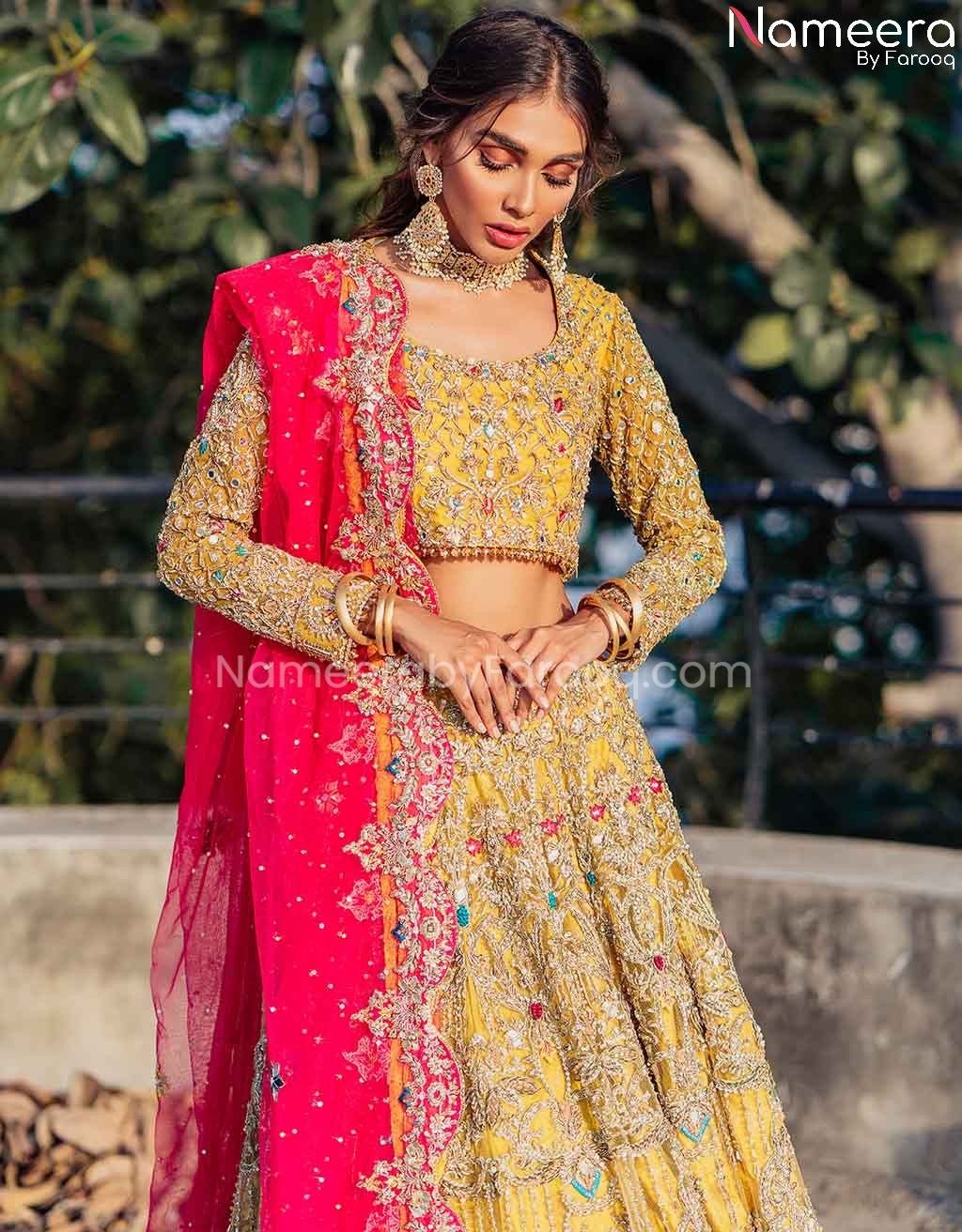 Pakistani Bridal Lehenga Choli