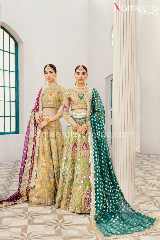 Pakistani Bridal Lehenga Choli