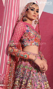 Pakistani Bridal Lehenga Choli