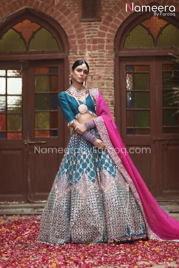 Pakistani Bridal Lehenga Choli