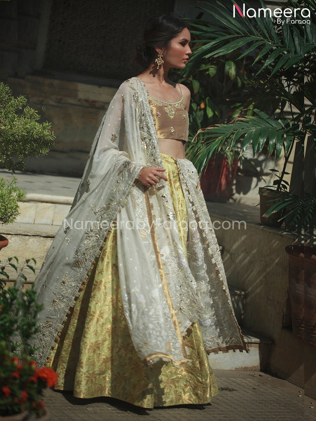 Pakistani Bridal Lehenga Choli