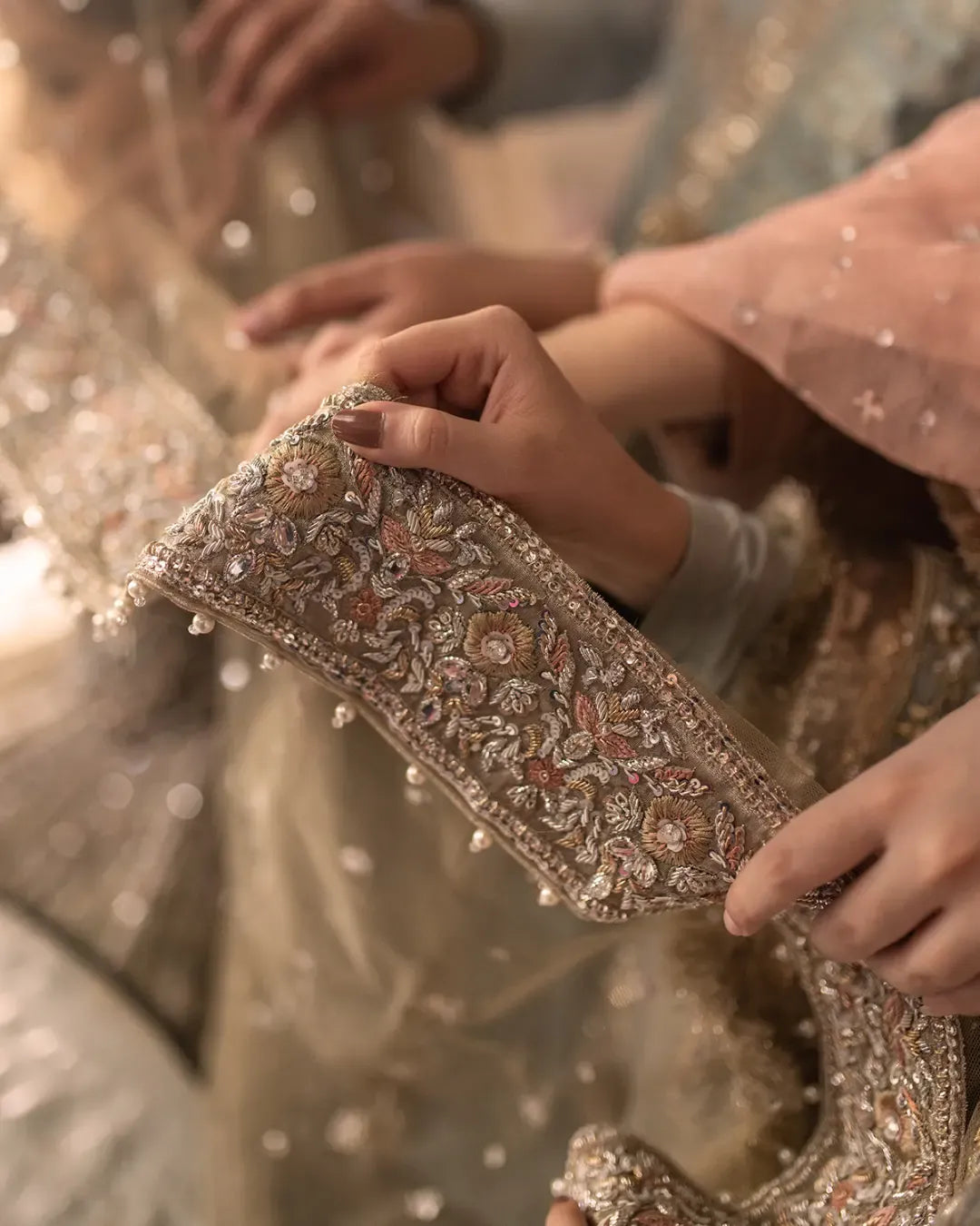 Exquisite Pakistani Bridal Lehenga Choli Set for Dreamy Weddings