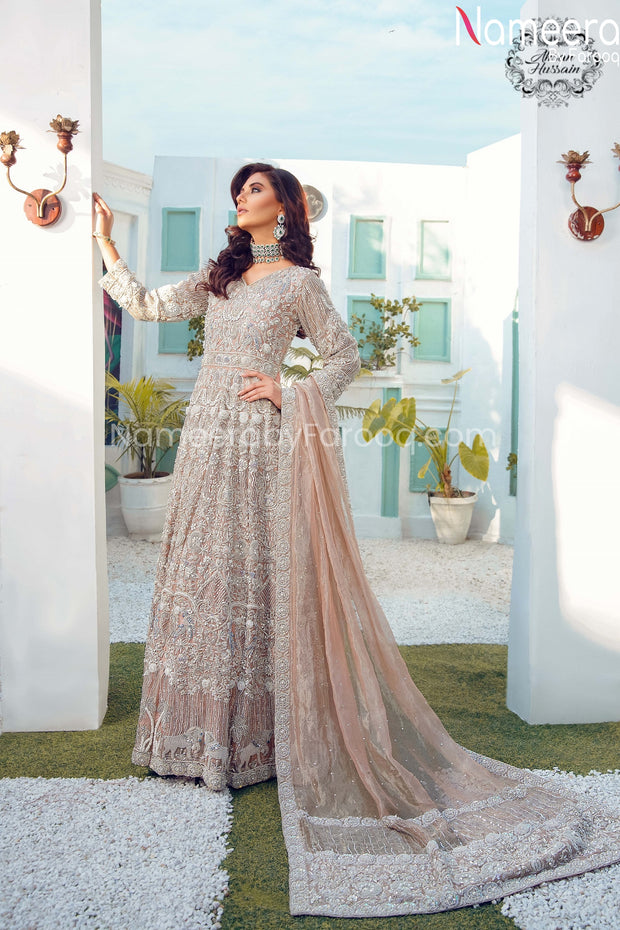 Pakistani Bridal Lehenga Collection for Wedding Dupatta Look