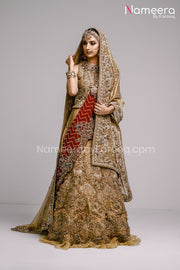 Pakistani Bridal Lehenga