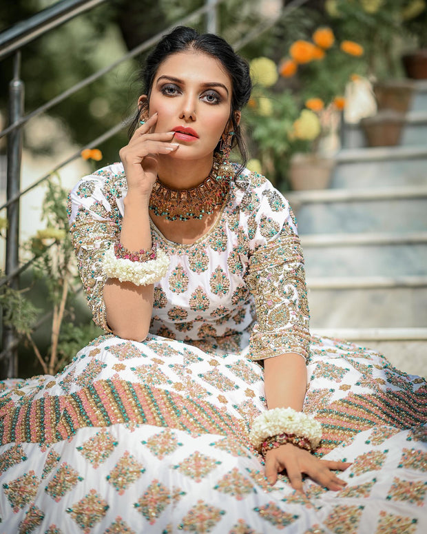 Pakistani Bridal Lehenga with Choli Dress Online