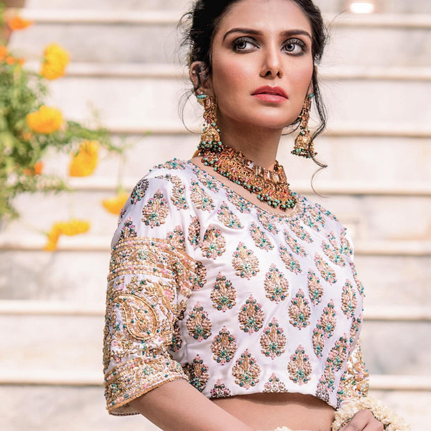 Pakistani Bridal Lehenga with Choli Dress