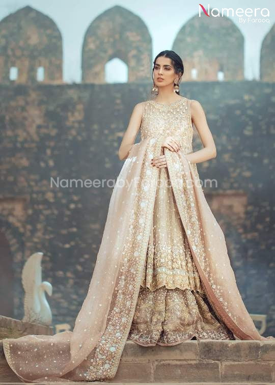 Pakistani Bridal Lehenga with Frock