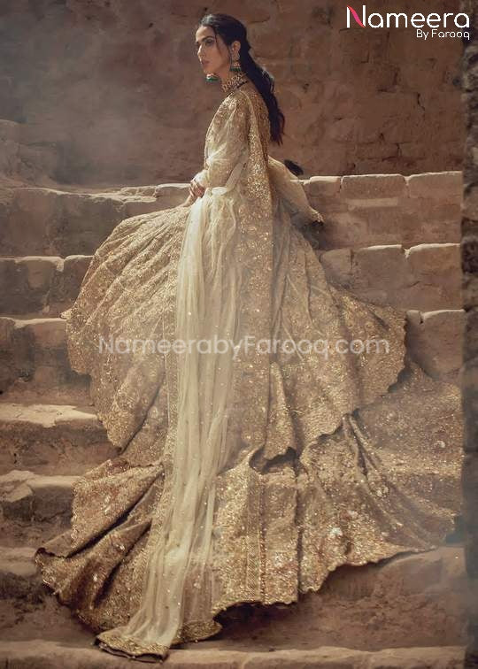 Pakistani Bridal Lehenga with Frock