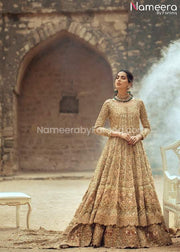Pakistani Bridal Lehenga with Long Frock