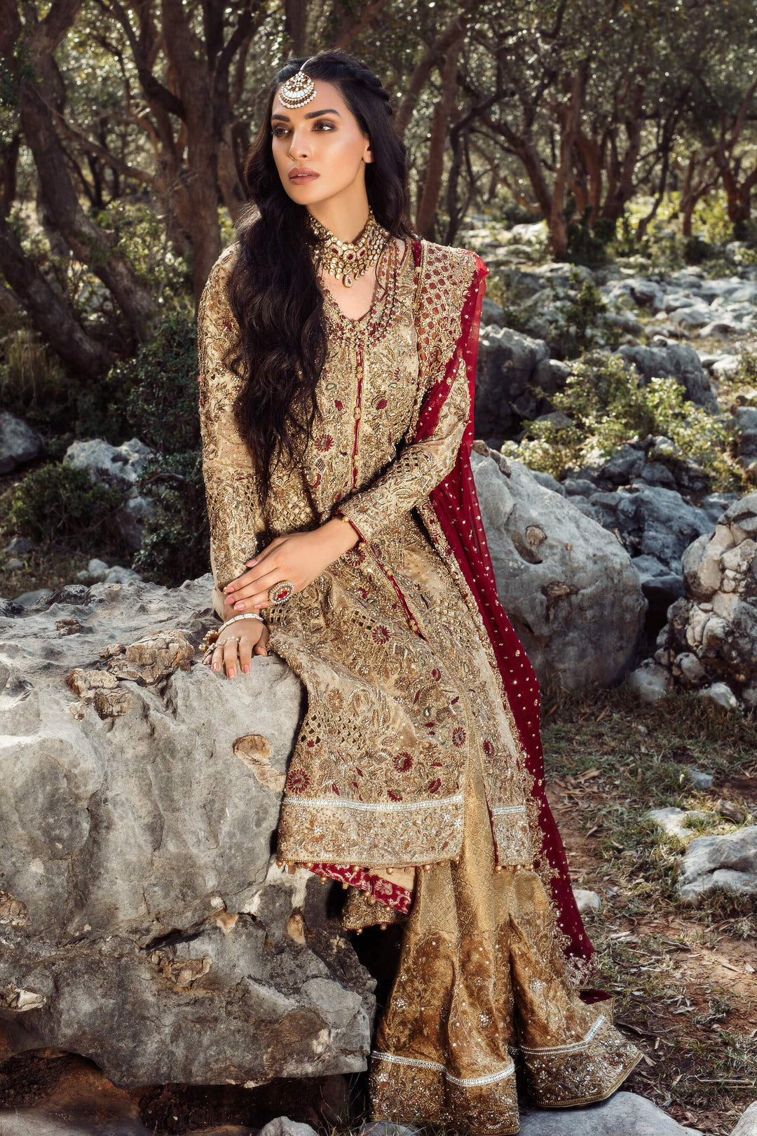 Pakistani Bridal Lehnga Online Shoippng #C2066