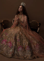 Pakistani Bridal Maxi For Wedding Close Up