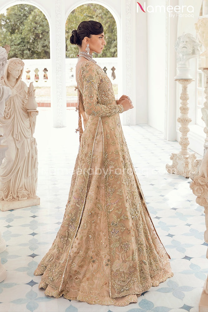 Pakistani Bridal Maxi Lehenga