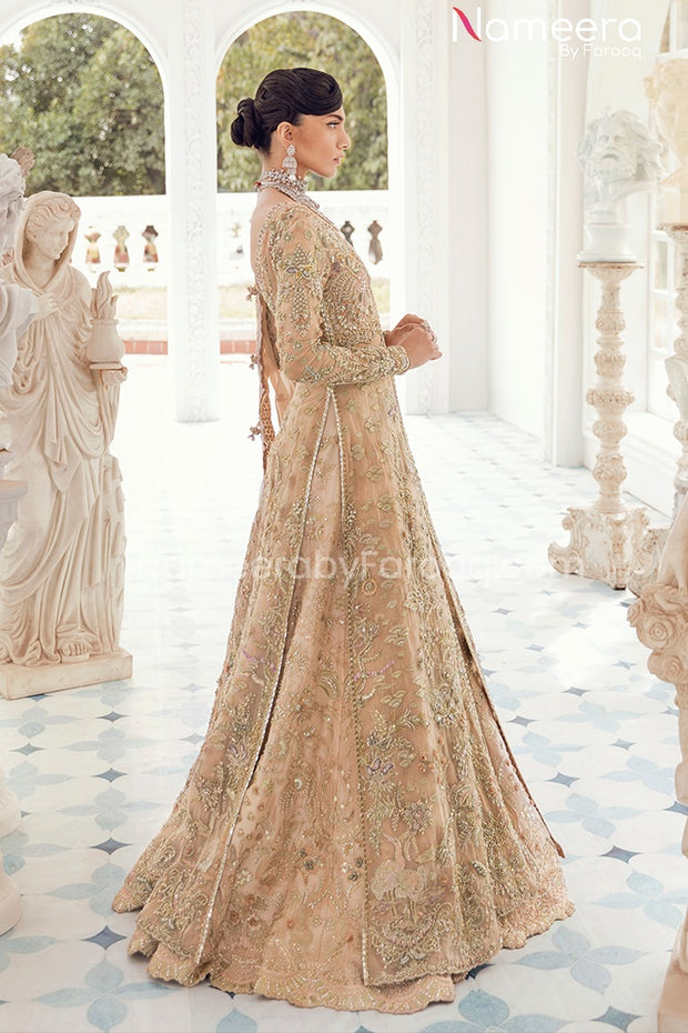 Pakistani Bridal Maxi Lehenga