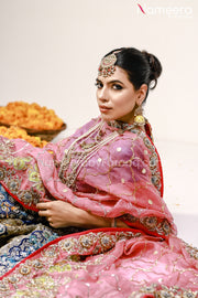 Pakistani Bridal Mehndi Lehenga