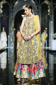Pakistani Bridal Mehndi Lehnga for Wedding
