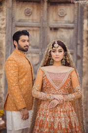 Pakistani Bridal Mehndi Outfit 