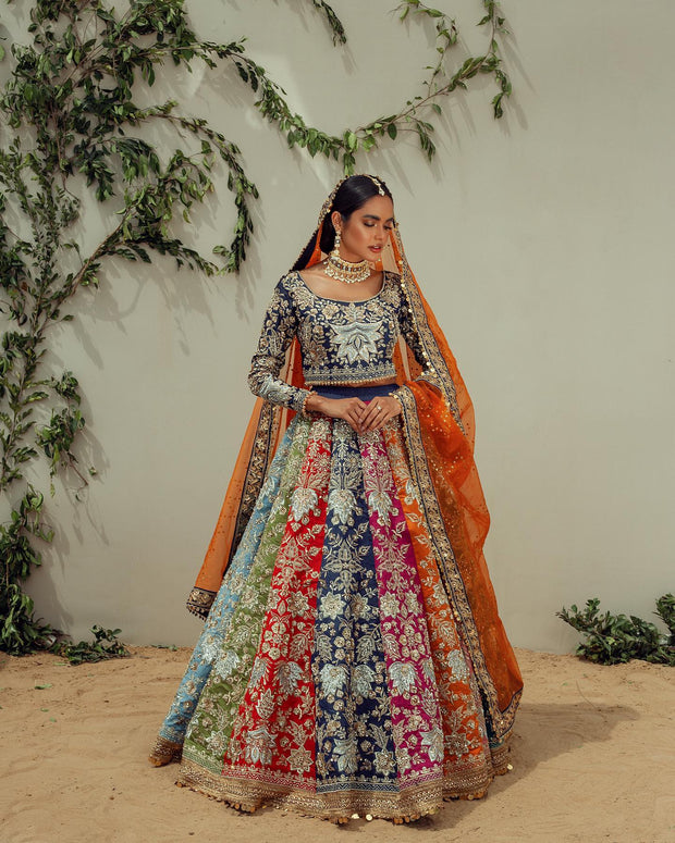 Lehenga choli colour online
