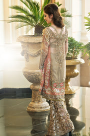 Pakistani Bridal Nikah Outfit for Girls Backside Look