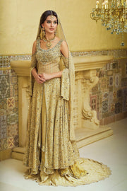 Pakistani Bridal Pashwaz and Lehnga for Wedding #N7092