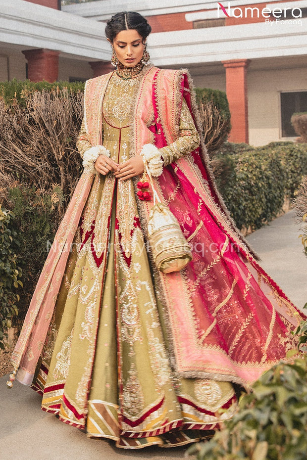 Pakistani Bridal Pishwas