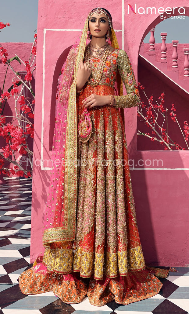 Pakistani Bridal Pishwas