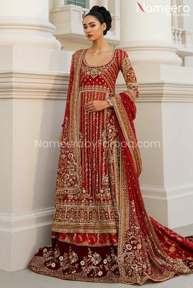 Pakistani Bridal Pishwas