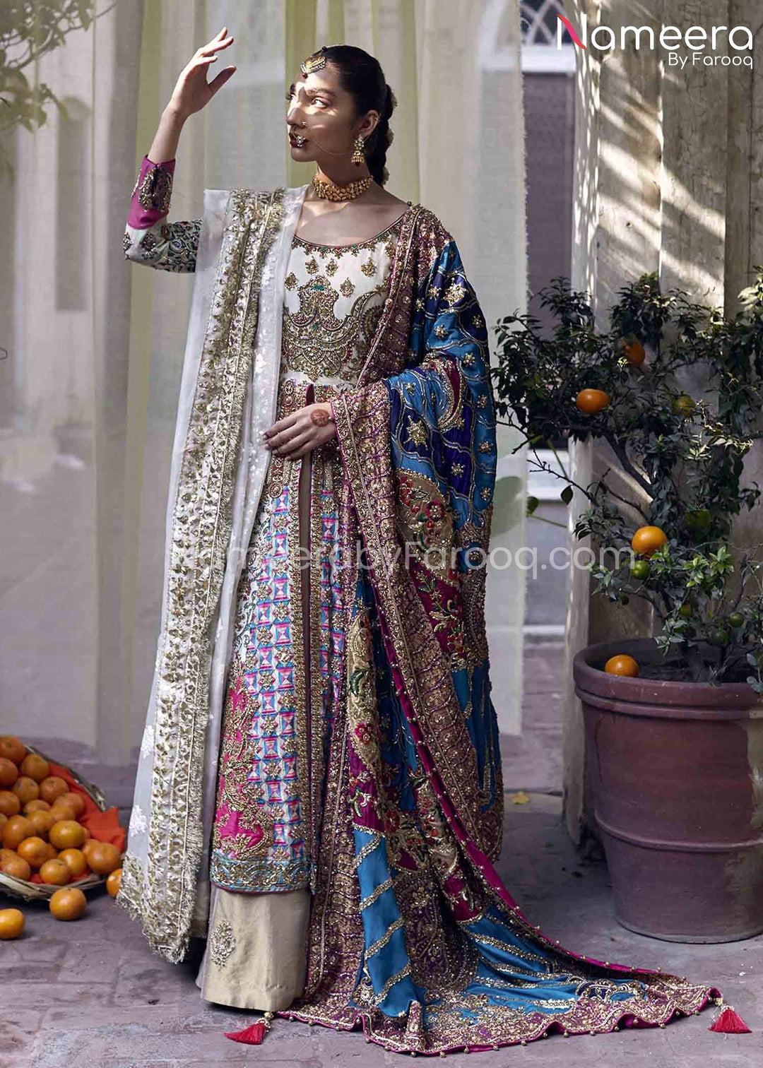 Pakistani Bridal Pishwas