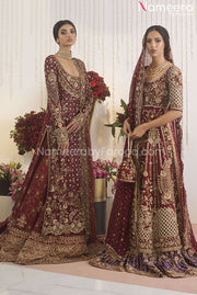 Pakistani Bridal Pishwas