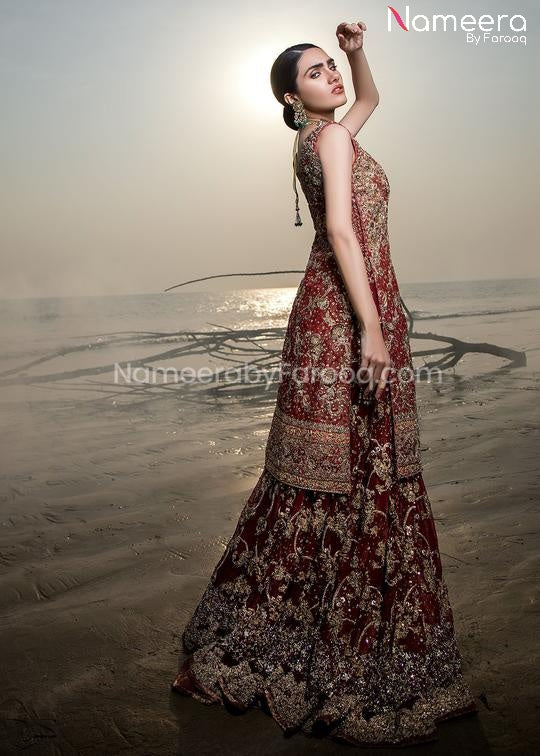 Pakistani Bridal Red Lehenga