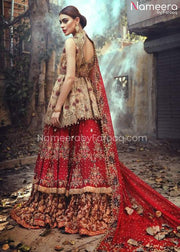 Pakistani Bridal Red Lehenga
