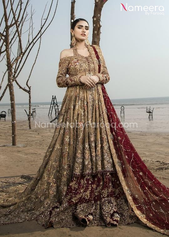 Pakistani Bridal Red Lehenga