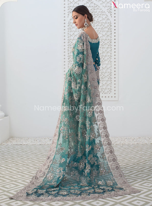 Pakistani Bridal Saree