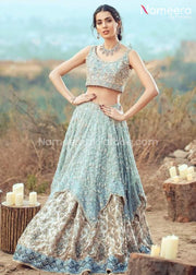 Pakistani Bridal Walima Dress in Fairy Style