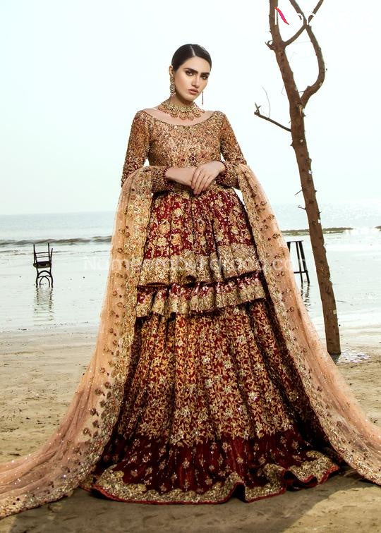Pakistani Bridal Wear in Red