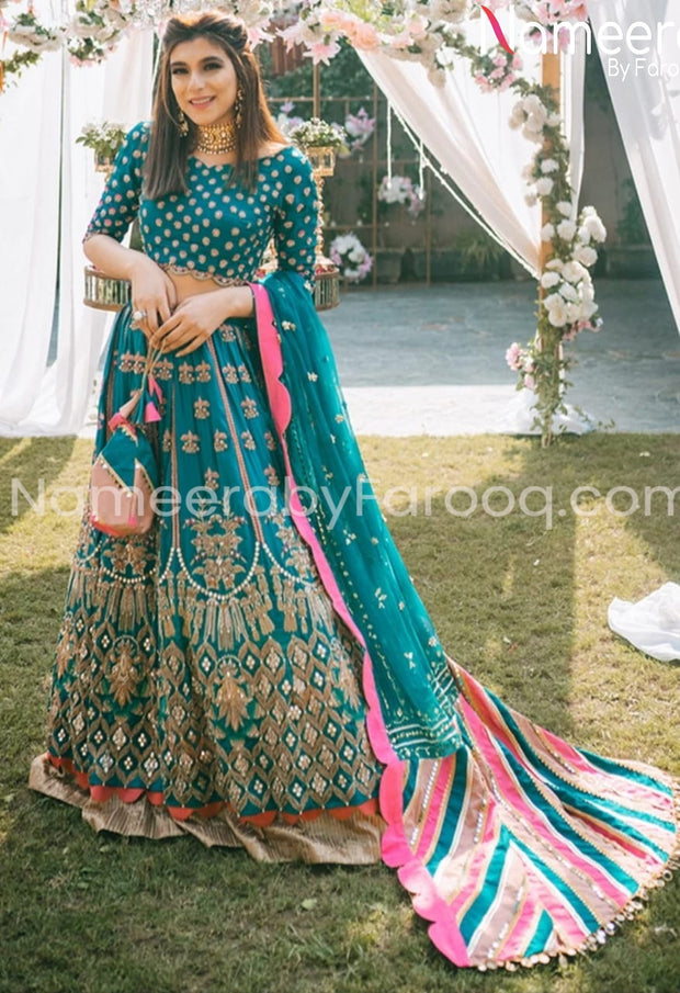 Pakistani Bridal Wedding Lehenga Choli 