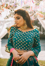 Pakistani Bridal Wedding Lehenga Choli 