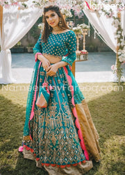 Pakistani Bridal Wedding Lehenga Choli 