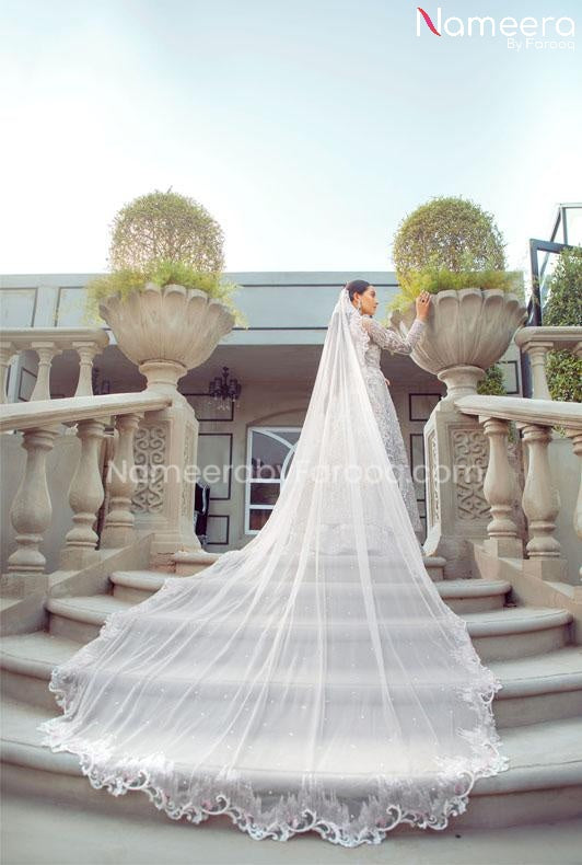 Pakistani Bridal White Dresses