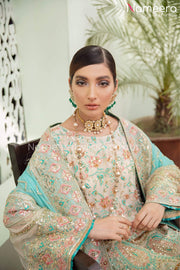 Pakistani Chiffon Embroidered Suits